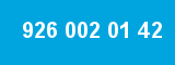 926 002 01 42
